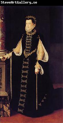 unknow artist Portrait of Elisabeth of Valois Queen consort of Spain1565(1565)